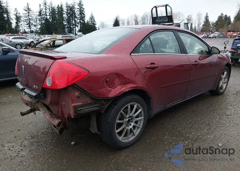 2008 Pontiac G6 z USA, uszkodzony, nr VIN 1G2ZG57N784164503
